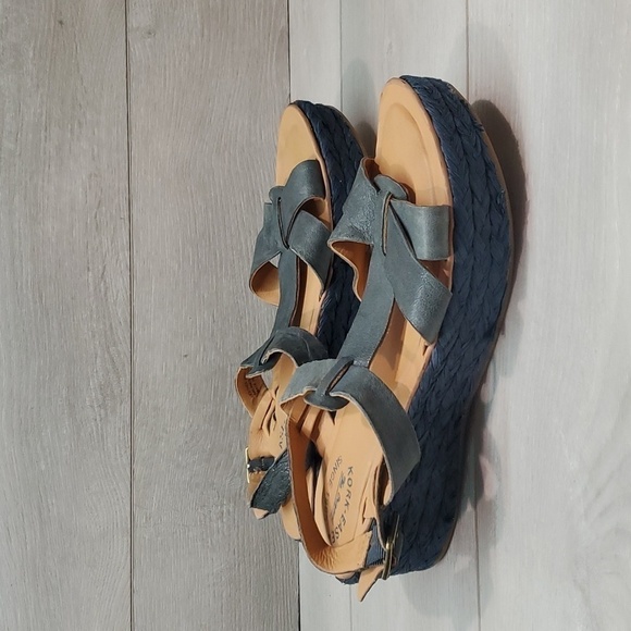 Kork-Ease Women Ande Espadrille Platform Comfort Wedge Sandals shoes sz 11 - Picture 2 of 15